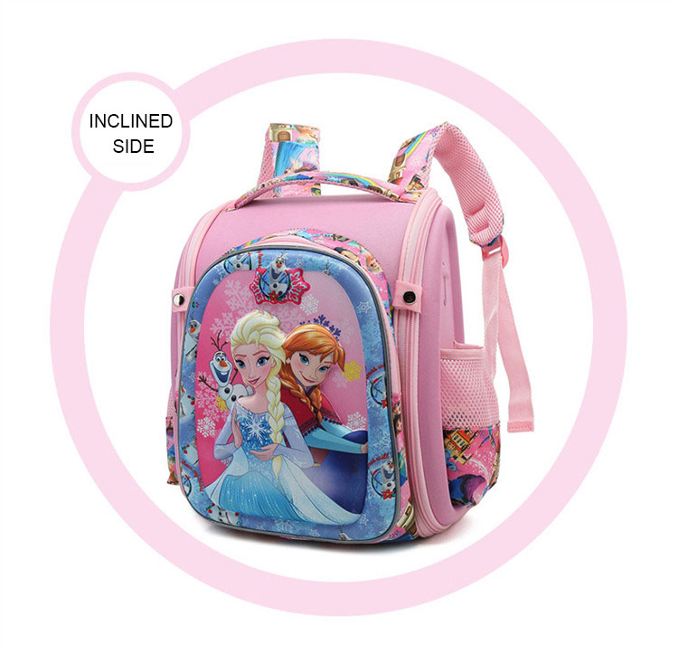 Mignons sacs d'école roses pour les enfants
